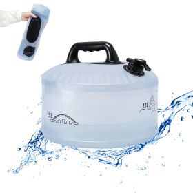 13L Camping Portable Water Bag Outdoor Hiking Travel Emergency Car Water Storage Equipment Home Living Water Tanks Foldable Water Container