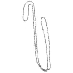 GI STAINLESS DOG TAG CHAIN 50 PACK - 2 PIECES