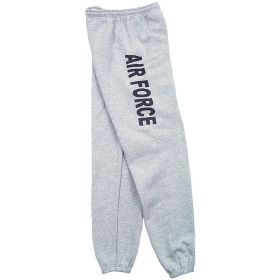 AIR FORCE MENS SWEATPANT GREY (Option: S)
