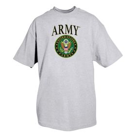 ARMY T (Option: SHIRT,HEATHER GREY S *SY)