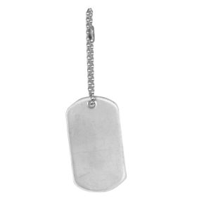 GI DOG TAG 100 PACK (Option: STAINLESS)